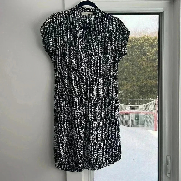 MONK  & Lou | Sheer blue and white summer dress - Picture 14 of 14